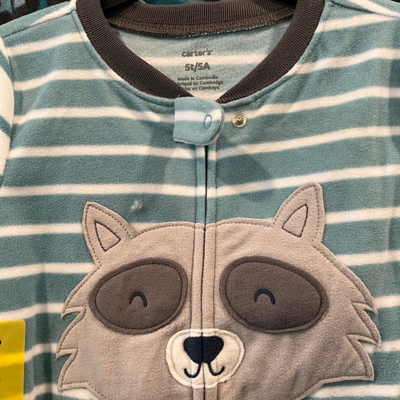 Toddler Boys Onsie PJs - 5 pcs - Picture 12 of 13